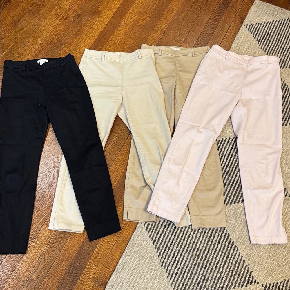 4 Cigarette Tapered Leg Dress Pants